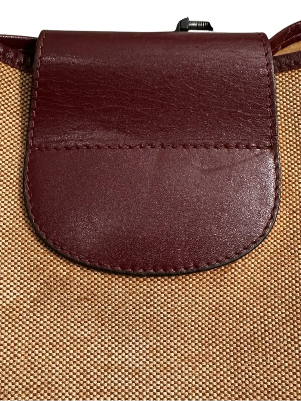 Celine Horse Carriage Canvas & Leather Shoulder Bag - Picture 5 of 11